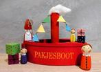Sinterklaas,Pakjesboot met peg dolls en kado's., Ophalen of Verzenden