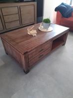 salontafel acacia hout, Huis en Inrichting, Ophalen, Gebruikt, 100 tot 150 cm, 50 tot 100 cm