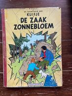 Kuifje: De zaak Zonnebloem (1956; eerste druk) softcover, Boeken, Gelezen, Eén stripboek, Ophalen of Verzenden, Hergé