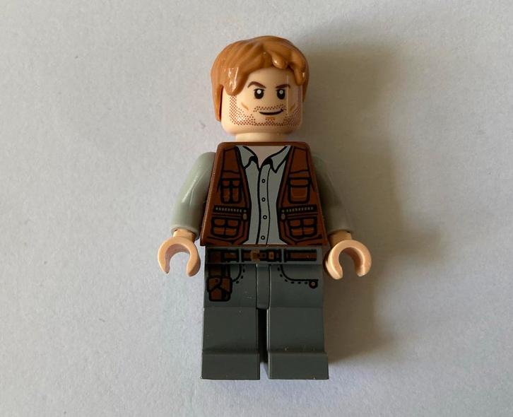 Lego Owen Jurassic World 2015 minifigures minifiguur minifig, Kinderen en Baby's, Speelgoed | Duplo en Lego, Zo goed als nieuw