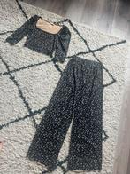 Loavies set met verkorte broek, Zwart, Ophalen of Verzenden, Zo goed als nieuw, Maat 36 (S)