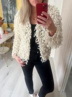 Vest Zara fluffy maat M, Kleding | Dames, Truien en Vesten, Maat 38/40 (M), Ophalen of Verzenden, Zo goed als nieuw, Wit