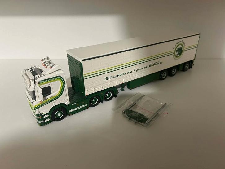 Tekno Scania Patrick VD Hoeven, Hobby en Vrije tijd, Modelauto's | 1:50, Nieuw, Bus of Vrachtwagen, Tekno, Ophalen of Verzenden