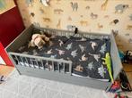 Petit Amelie peuterbed plume grijs, Kinderen en Baby's, Kinderkamer | Bedden, Ophalen, Gebruikt, 70 tot 85 cm, 140 tot 160 cm