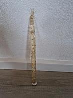 Lucite kaars goudkleurig vintage retro, Ophalen of Verzenden, Zo goed als nieuw, Overige materialen, Minder dan 25 cm