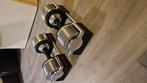 Verstelbare halters dumbells 2× 32 kg, Huis en Inrichting, Lampen | Spots, Ophalen, Zo goed als nieuw, Metaal of Aluminium
