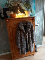 Luipaard bontjas maat 46 - Blikvanger!, Ophalen of Verzenden, Gedragen, Maat 46/48 (XL) of groter, Bruin