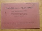 DANCES FROM PLAYFORD 2 - VOOR BLOKFLUIT TRIO, Muziek en Instrumenten, Bladmuziek, Gebruikt, Klassiek, Les of Cursus, Ophalen of Verzenden
