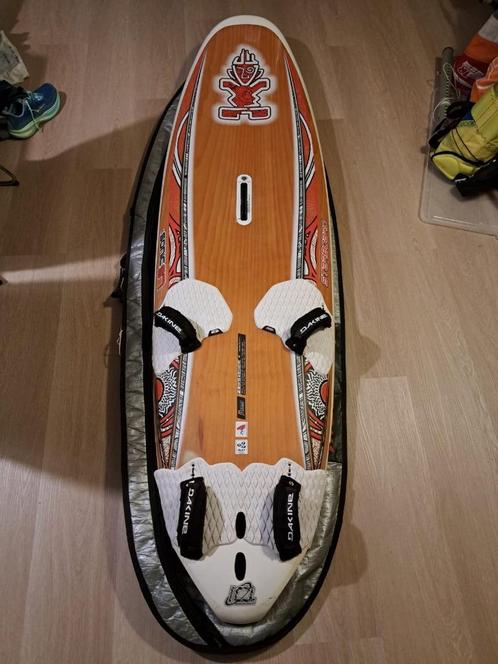 Isonic wood 97 liter, Watersport en Boten, Windsurfen, Gebruikt, Plank, Minder dan 250 cm, 5 tot 7 m², Ophalen