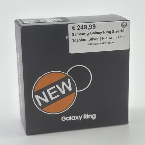 Samsung Galaxy Ring Size 10 Titanium Silver | Nieuw in seal, Sieraden, Tassen en Uiterlijk, Ringen, Zo goed als nieuw