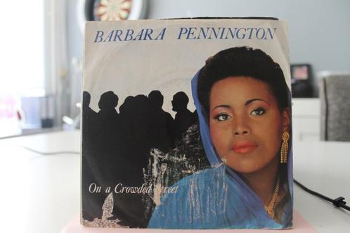 7" Single Barbara Pennington - On A Crowded Street + (Instru, Cd's en Dvd's, Vinyl Singles, Gebruikt, Single, Pop, 7 inch, Verzenden