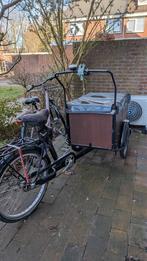 Bakfiets 3 wielen (niet elektrisch), Fietsen en Brommers, Fietsen | Bakfietsen, Ophalen, Gebruikt, Huif, 2 kinderen