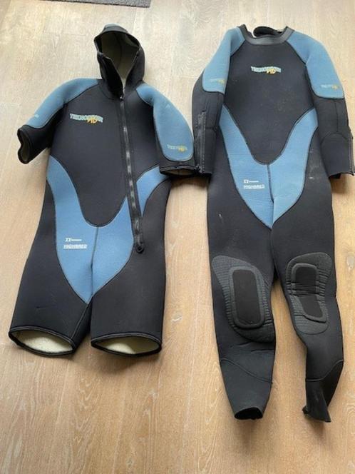 heren duikpak maat 50-52, Watersport en Boten, Duiken, Zo goed als nieuw, Duikpak, Ophalen of Verzenden