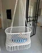 Macramé hangwieg met matras, Kinderen en Baby's, Babywiegjes en Ledikanten, Ophalen, Zo goed als nieuw, Ledikant