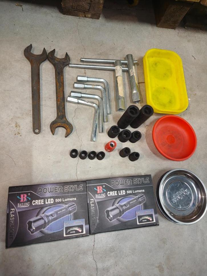 Gereedschap nieuw - doppenset steeksleutels, Doe-het-zelf en Verbouw, Overige Doe-het-zelf en Verbouw, Nieuw, Ophalen of Verzenden