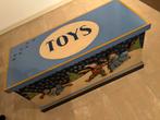 Mooie, stevige speelgoedkist met houten decoratie, Ophalen, Gebruikt, Overige typen