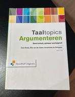 Cees Braas - Taaltopics argumenteren, Ophalen of Verzenden, Zo goed als nieuw, Cees Braas; Ellie van der Geest; Annemieke Schepper