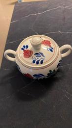 Boerenbont suikerpot, Huis en Inrichting, Keuken | Servies, Ophalen, Overige typen, Zo goed als nieuw, Aardewerk