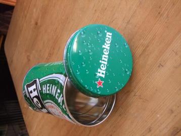 Heineken blikje (nr.3) 14x8.5 cm beschikbaar voor biedingen