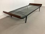 Vintage Auping Teak Bed, Huis en Inrichting, Slaapkamer | Bedden, Gebruikt, 90 cm, Eenpersoons, Bruin