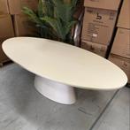 Ovale Eettafel Mello MDF, kleur Beige van Tower Living, Ophalen, Tower Living, ., Nieuw