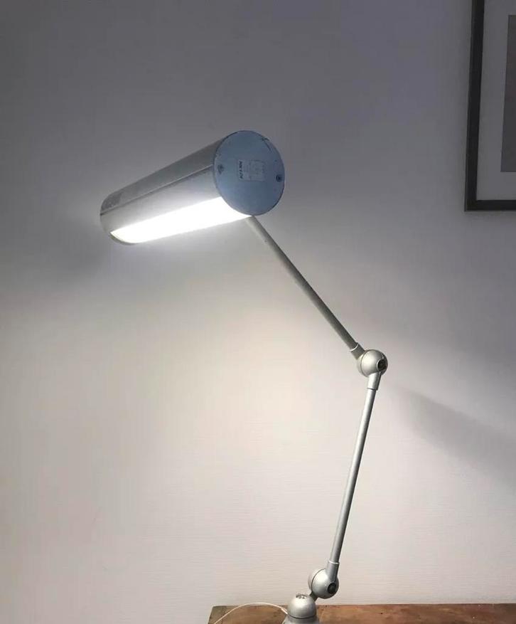 Zeldzame Jieldé Alfa Industriële bureaulamp origineel werken, Antiek en Kunst, Antiek | Lampen, Ophalen of Verzenden