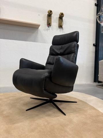 Nieuw KFF Arva E Lounge Relax Fauteuil elektrisch Zwart beschikbaar voor biedingen