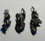 3 x hanger meteoriet, steen is 2,5-3 cm, Argentinië pr.p.st., Ophalen of Verzenden, Mineraal