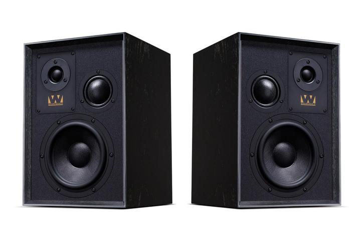 Wharfedale Super Denton - Zwart (set) + Garantie, Audio, Tv en Foto, Luidsprekers, Zo goed als nieuw, Front, Rear of Stereo speakers