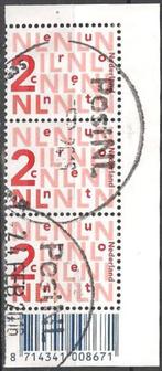 Bijplakblok in Euro No. V 2034 B HALVE O. ADV. no.56 R., Verzenden, T/m 1940, Gestempeld