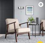 IKEA EKENÄSET fauteuil set van twee UNIEKE uitvoering, Huis en Inrichting, Fauteuils, Ophalen, Gebruikt, 75 tot 100 cm, 50 tot 75 cm