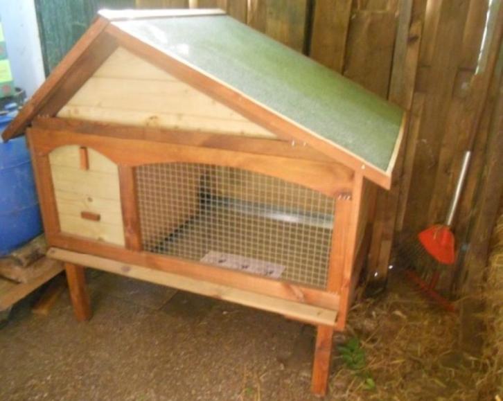 konijnenhok nieuw en solide - buitenhok - antiknaag, Dieren en Toebehoren, Knaagdieren en Konijnen | Hokken en Kooien, Nieuw, Hok