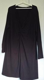 Mooie zwarte tuniek.  Maat 52. Lange mouw., Ophalen of Verzenden, Zo goed als nieuw, Zwart, Blouse of Tuniek