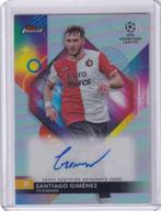 Topps Finest UCC 2023-24 Santiago Gimenez Feyenoord Auto, Ophalen of Verzenden, Zo goed als nieuw, Plaatje