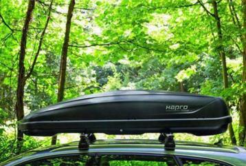 Te huur: Hapro Traxer 6.6 (410L) Dakkoffer  beschikbaar voor biedingen
