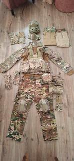 Compleet Militair Multicam Set, Verzamelen, Ophalen of Verzenden, Landmacht