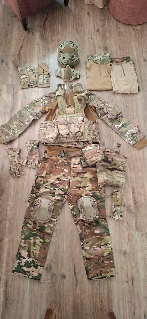 Compleet Militair Multicam Set, Verzamelen, Militaria | Algemeen, Landmacht, Ophalen of Verzenden