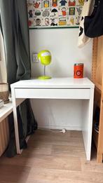 Ikea bureau Micke wit 73x50, Huis en Inrichting, Bureaus, Ophalen of Verzenden, Zo goed als nieuw