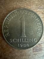 Oostenrijkse 1 Schilling 1984, Ophalen, Oostenrijk, Losse munt