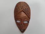 hout snijwerk handgemaakte masker klein hoogte 27 cm en bree, Antiek en Kunst, Ophalen of Verzenden