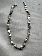 Esprit zeldzame ketting met hartjes en cirkels., Ophalen of Verzenden, Nieuw, Zilver, Overige materialen