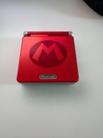 Gameboy Advance SP Mario Limited Edition, Spelcomputers en Games, Spelcomputers | Nintendo Game Boy, Ophalen of Verzenden, Gebruikt