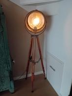 Industrieele Antieke staande schemerlamp, Ophalen, Gebruikt