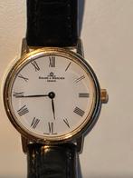 Baume & Mercier Dames horloge goud., Sieraden, Tassen en Uiterlijk, Horloges | Dames, Overige merken, Leer, Polshorloge, Ophalen of Verzenden
