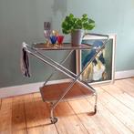 Lucky Vintage formica trolley serveerwagen, Ophalen of Verzenden, Huis en Inrichting
