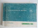 orgineel handleiding mercedes benz Unimog 404, Auto diversen, Ophalen of Verzenden