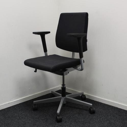 Sedus Black Dot Bureaustoelen,Zwarte Geblokte Stof,Burostoel, Huis en Inrichting, Bureaustoelen, Gebruikt, Bureaustoel, Zwart