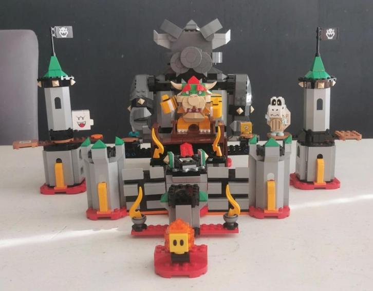 Lego Super Mario - (71369) Eindbaasgevecht Bowsers kasteel, Kinderen en Baby's, Speelgoed | Duplo en Lego, Zo goed als nieuw, Lego