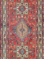 Vintage Perzisch wol Karaja vloerkleed loper runner 68x758cm, Persian Perzisch vintage oosters hype, Crème, Gebruikt, 200 cm of meer
