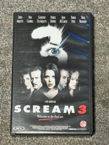 Scream 3 - VHS Videoband beschikbaar voor biedingen